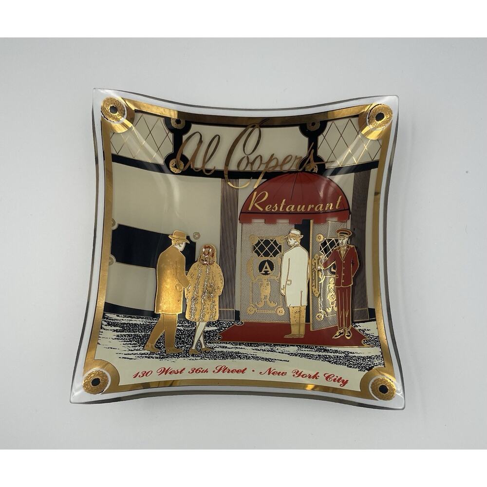 Vintage Al Cooper's Restaurant New York City Ashtray *See Desc*